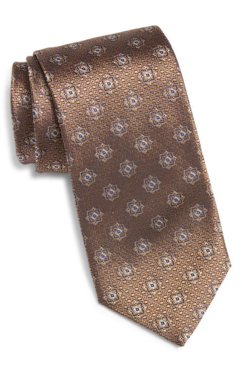 Medallion Silk Tie