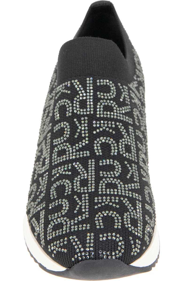 Reaction Kenneth Cole Cameron Jewel Jogger Sneaker, Alternate, color, Black Logo