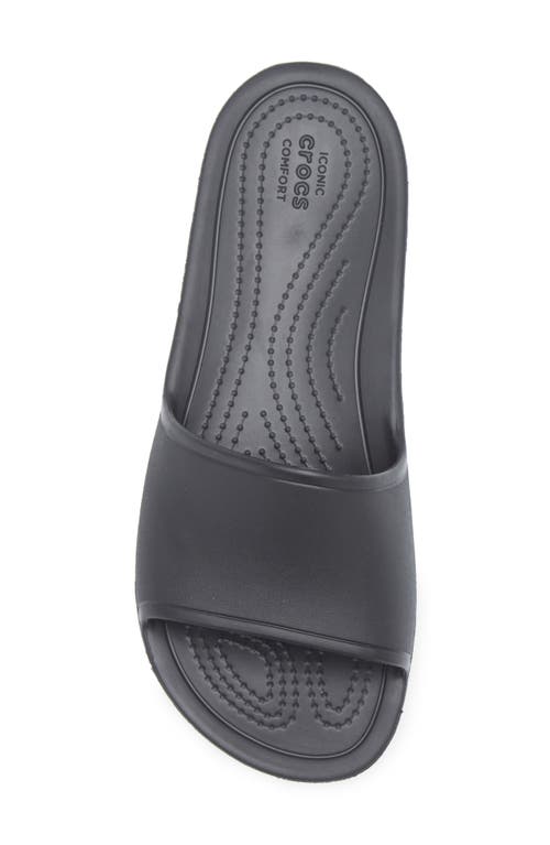 Crocs Kadee Slide Sandal In Black