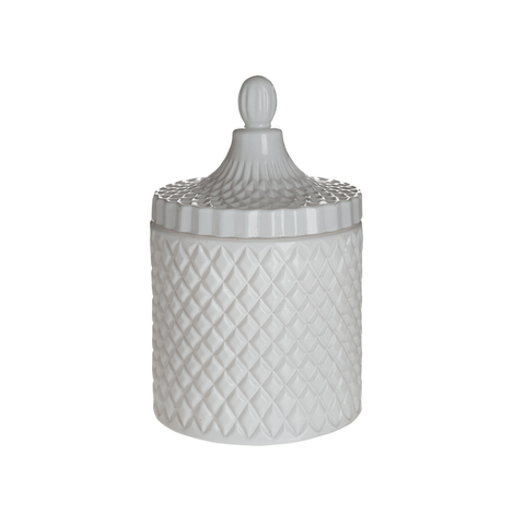White Cactus Jar Candle