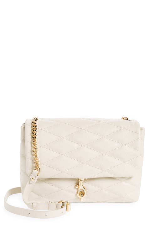 Edie Quilted Leather Convertible Shoulder Bag<br />