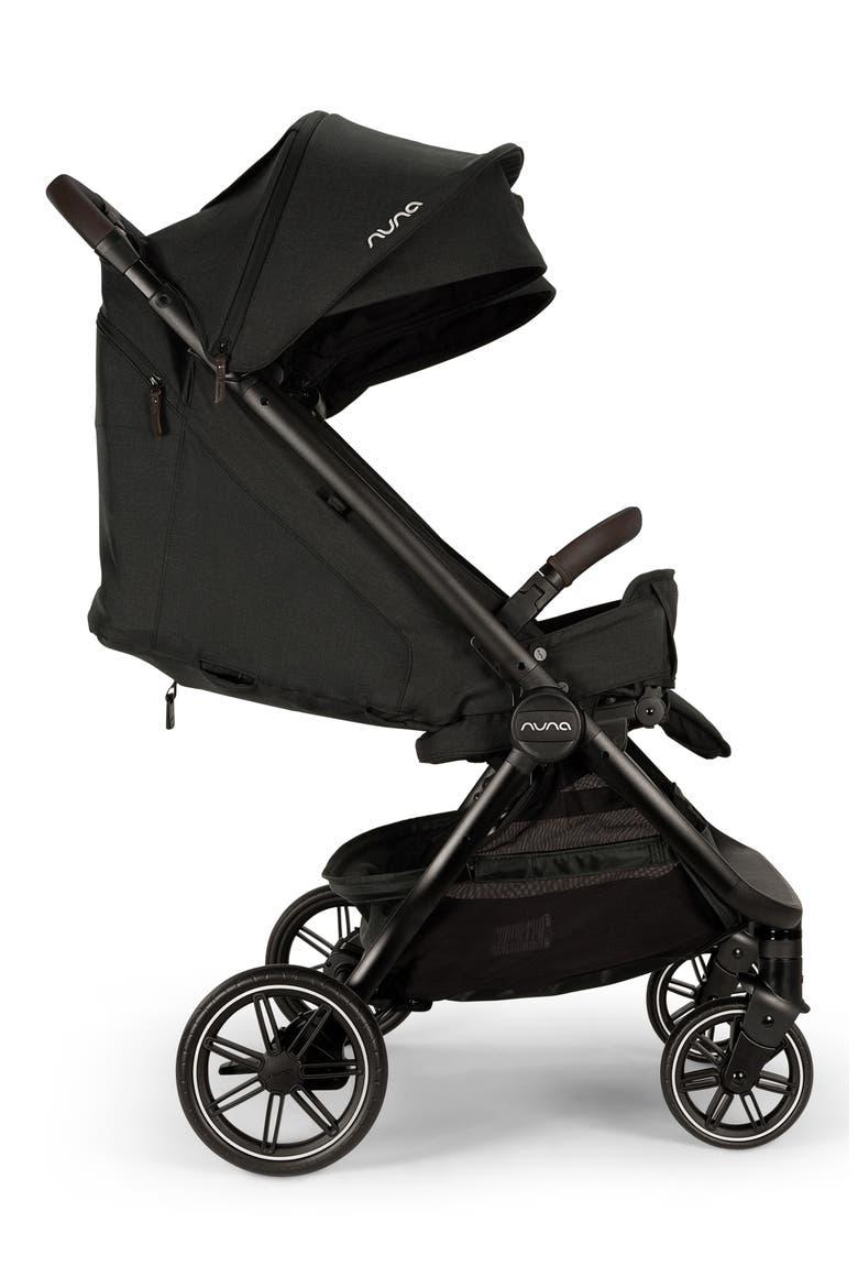 TRVL™ Compact Dubl Stroller, Alternate, color, CAVIAR/ CHOCOLATE