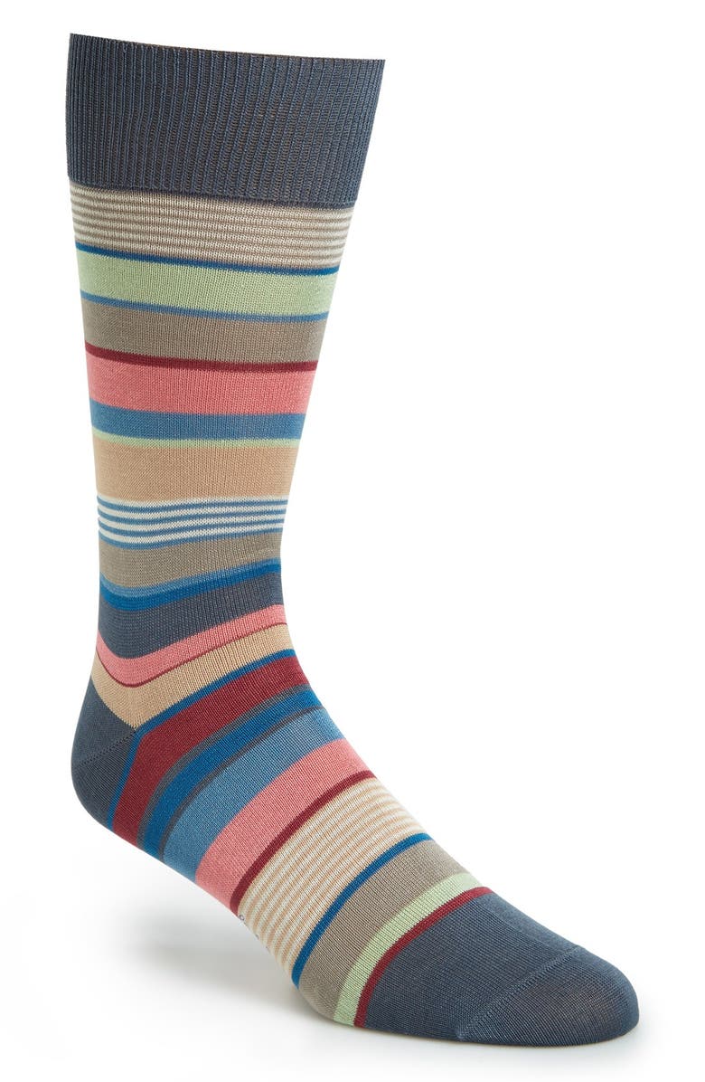 Paul Smith Stripe Socks, Main, color,