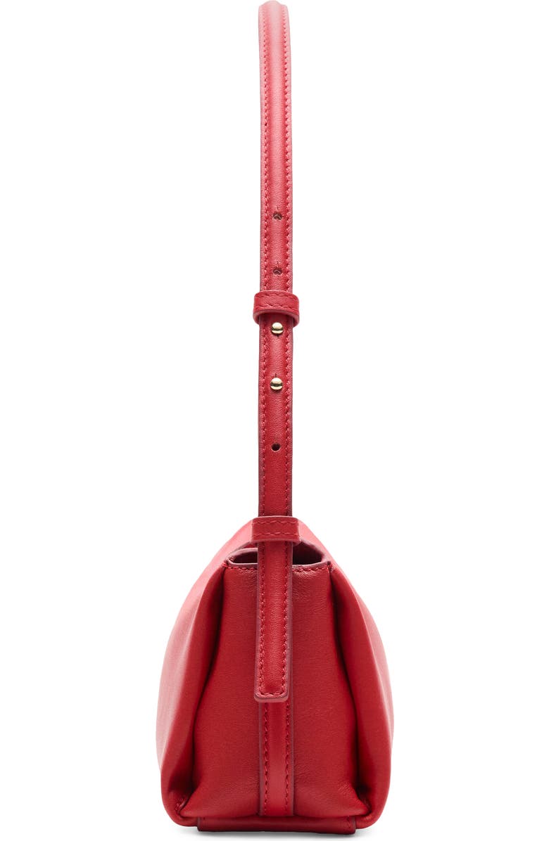 MANGO Leather Shoulder Bag, Alternate, color,