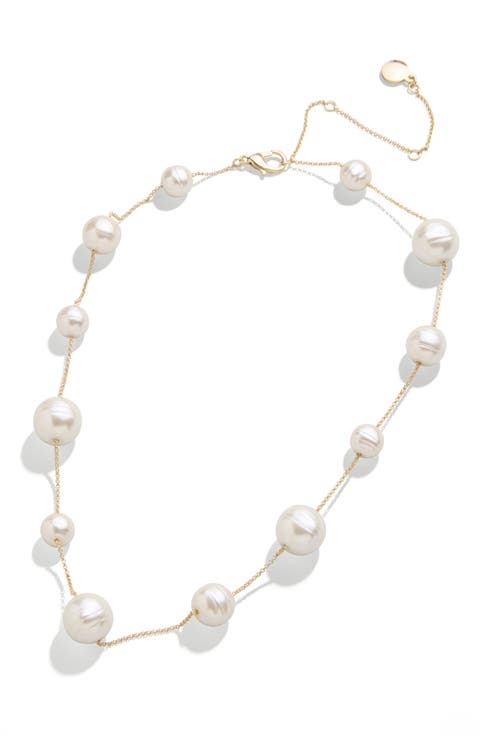 Faux Pearl Necklace