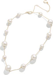 BaubleBar Faux Pearl Necklace