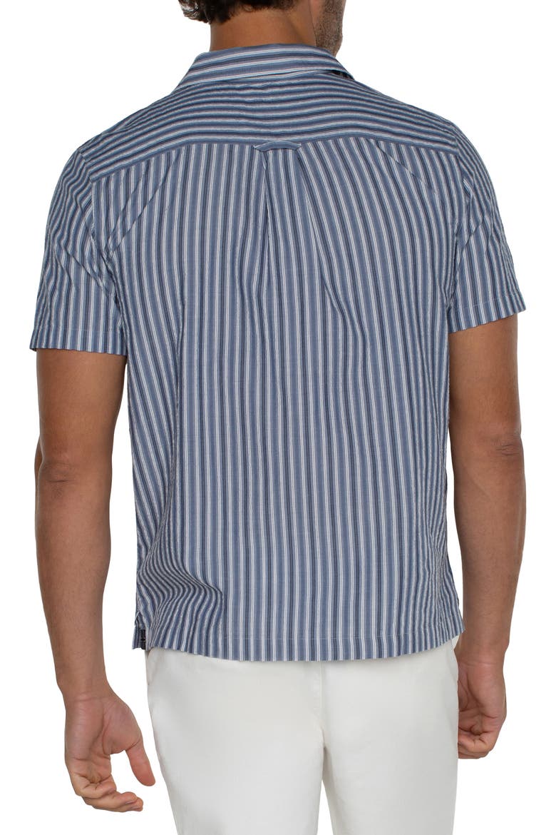 Stripe Camp Shirt, Alternate, color, BLUE WHITE MULT
