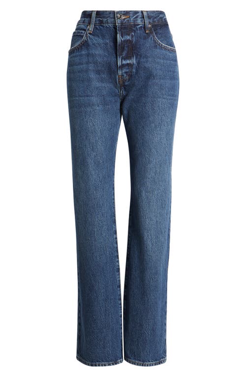FRAME FRAME THE STAPLE HIGH WAIST STRAIGHT LEG JEANS