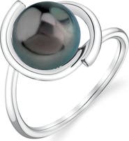 The Pearl Source 14K Gold Tahitian South Sea Pearl Felicia Ring