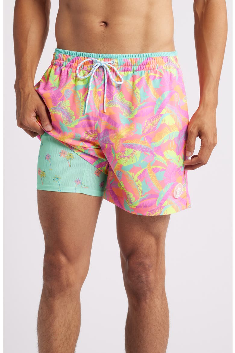 The Palm Springs 5.5-Inch Swim Trunks, Alternate, color, BRIGHT PINK