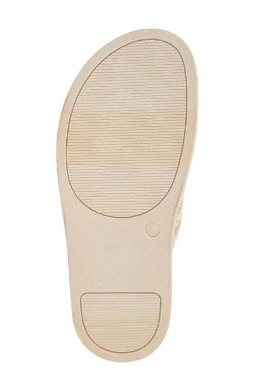 Kensie Paislee Raffia Mule In Multi Neutral