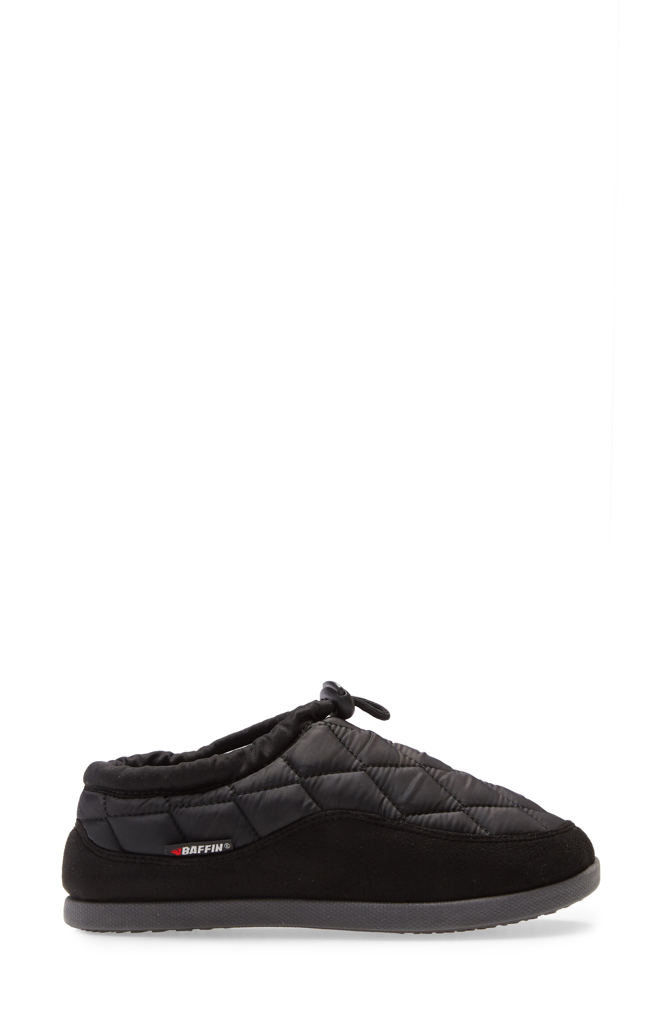 Cabin Water Resistant Slipper, Alternate, color, BLACK