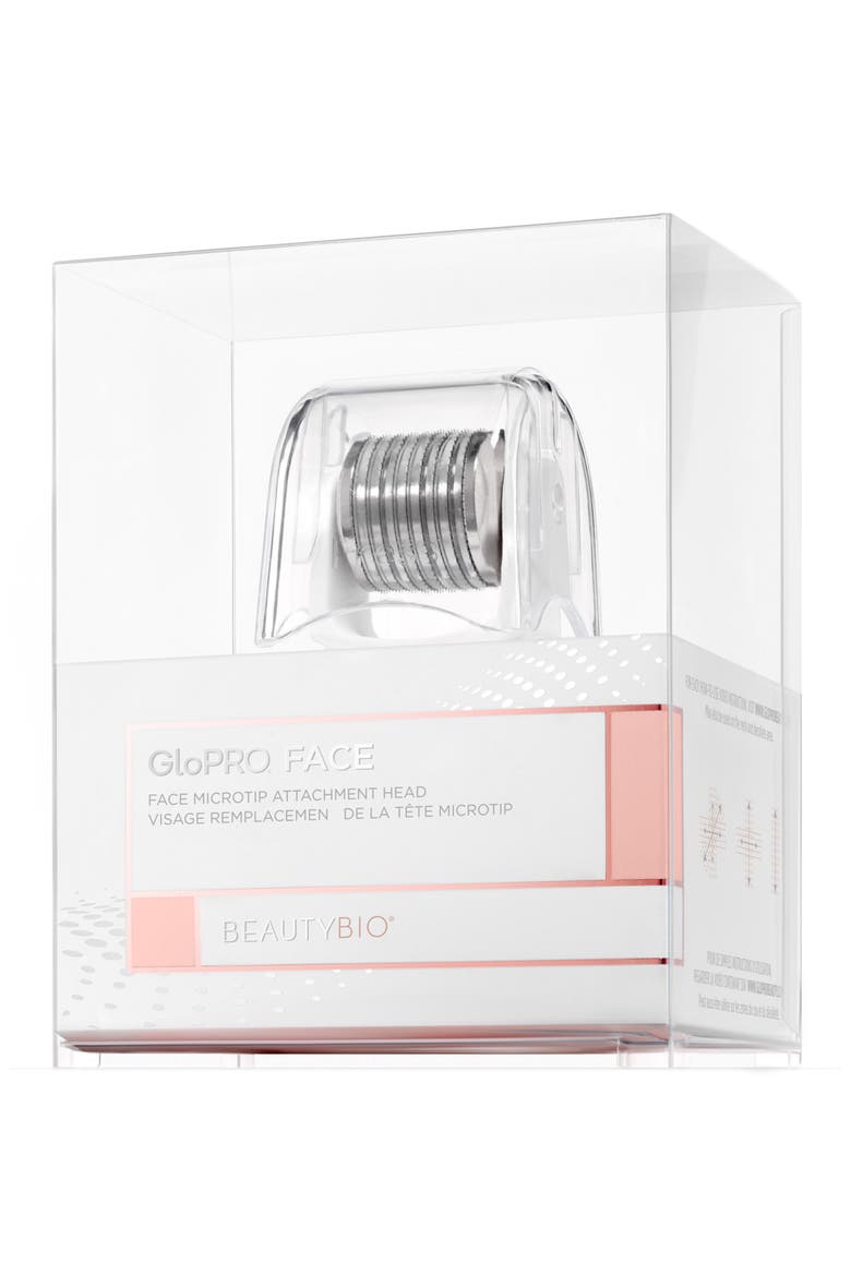 GloPRO® FACE MicroTip™ Attachment Replacement Head, Alternate, color, WHITE