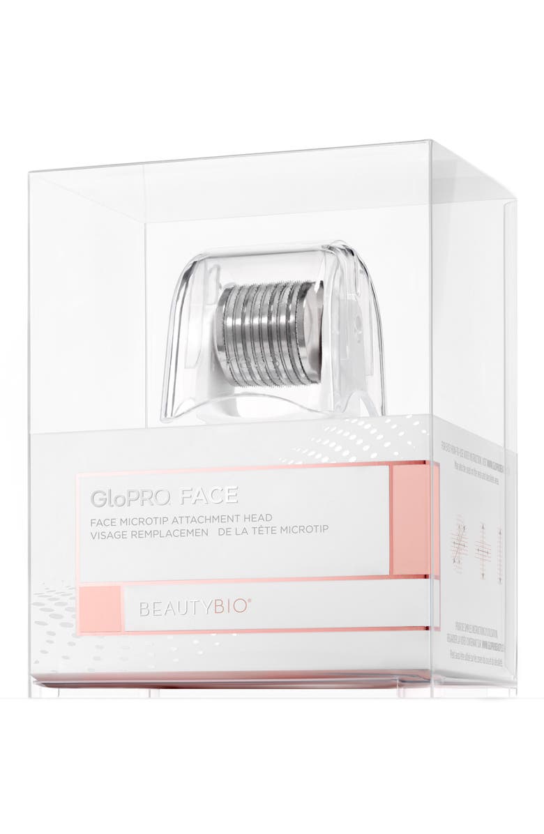 BeautyBio GloPRO<sup>®</sup> FACE MicroTip<sup>™</sup> Attachment Replacement Head, Alternate, color, White