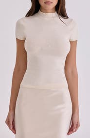 HOUSE OF CB Tamra Short Sleeve Sweater