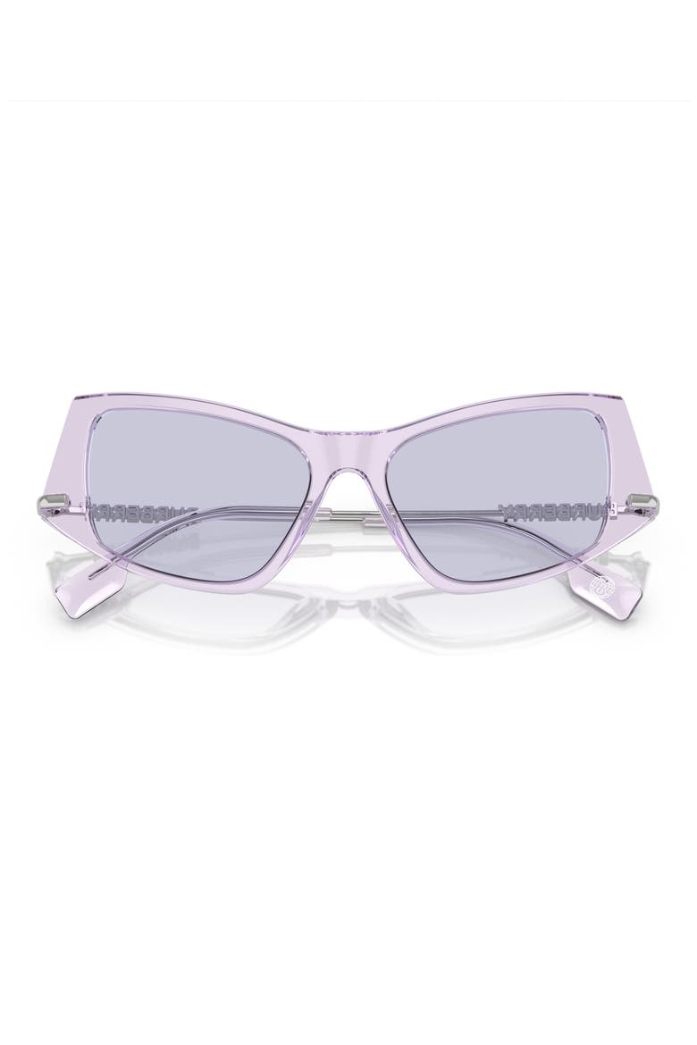 52mm Irregular Sunglasses, Alternate, color, LILAC