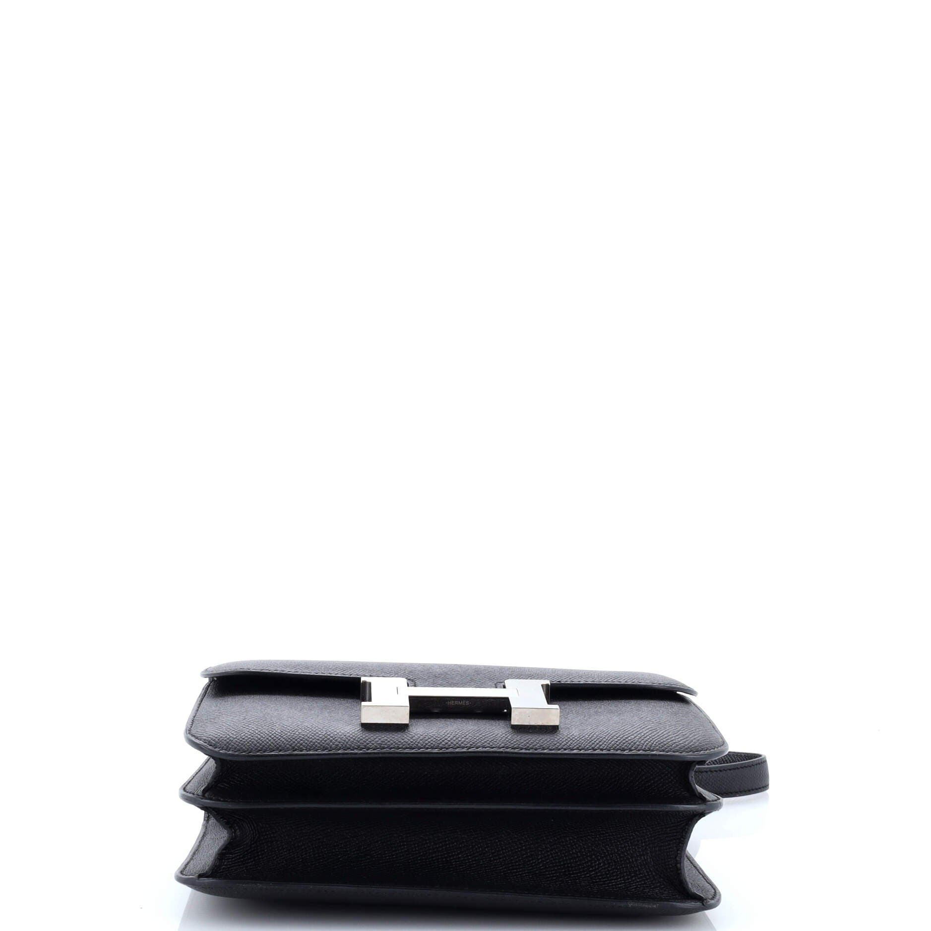 Pre-Owned Hermes Constance Bag Epsom 23, Alternate, color, Noir