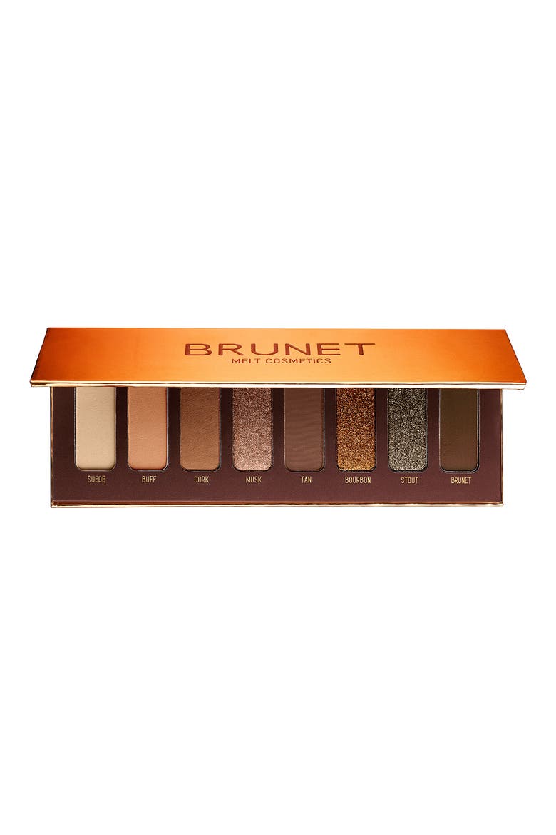 Brunet Eyeshadow Palette, Main, color, BRUNET