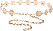 BP. Embossed Circular Chain Belt
