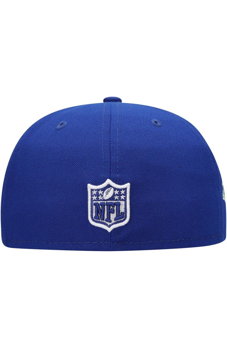 New Era Men's New Era Royal New York Giants Citrus Pop 59FIFTY Fitted Hat, Alternate, color, 