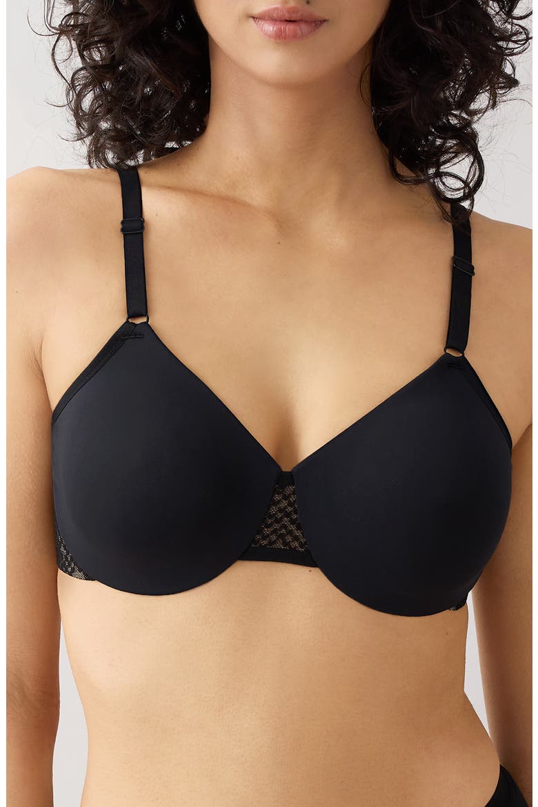 Comfort Within Reach Underwire Bra, Main, color, BLACK