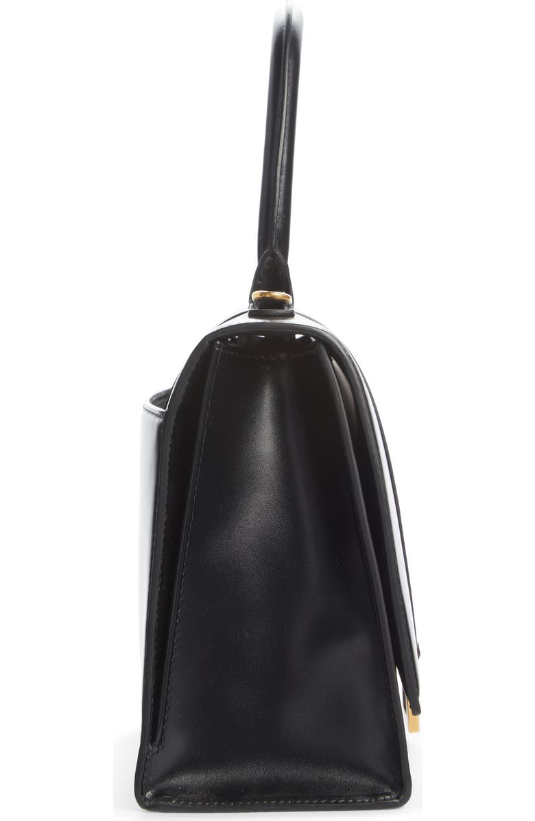 Balenciaga Hourglass Leather Top Handle Bag, Alternate, color,