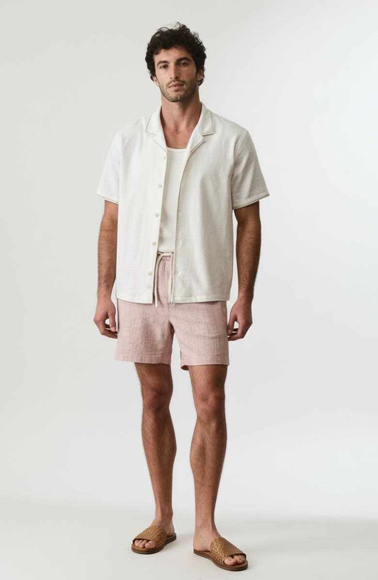 Marine Layer Embroidered Camp Shirt, Alternate, color, 