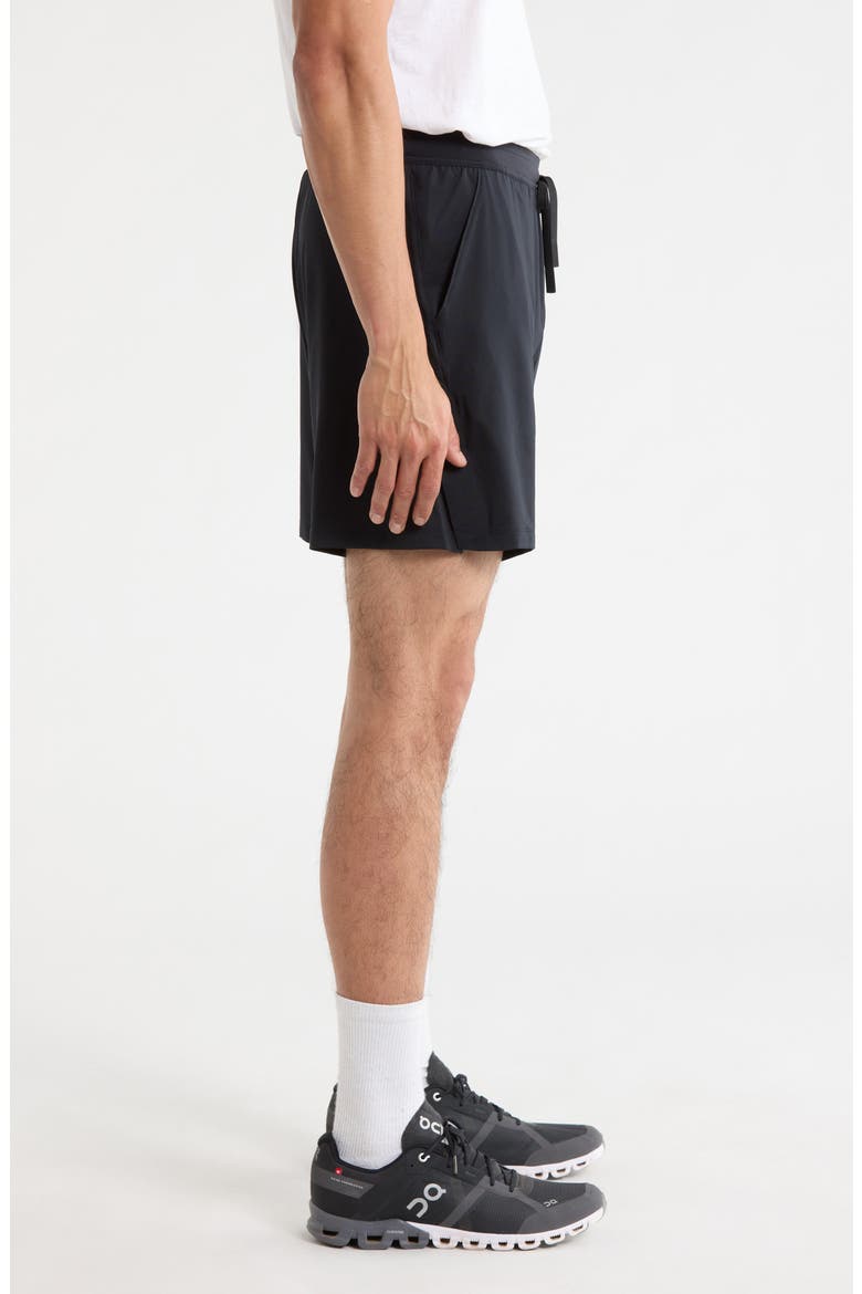 Endure 6-Inch Lined Training Shorts, Alternate, color, PURE BLACK