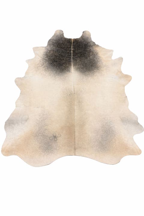 Eco Hides RH Rugs Audrey Black and white Cowhide Rug 6'1" × 6'7"
