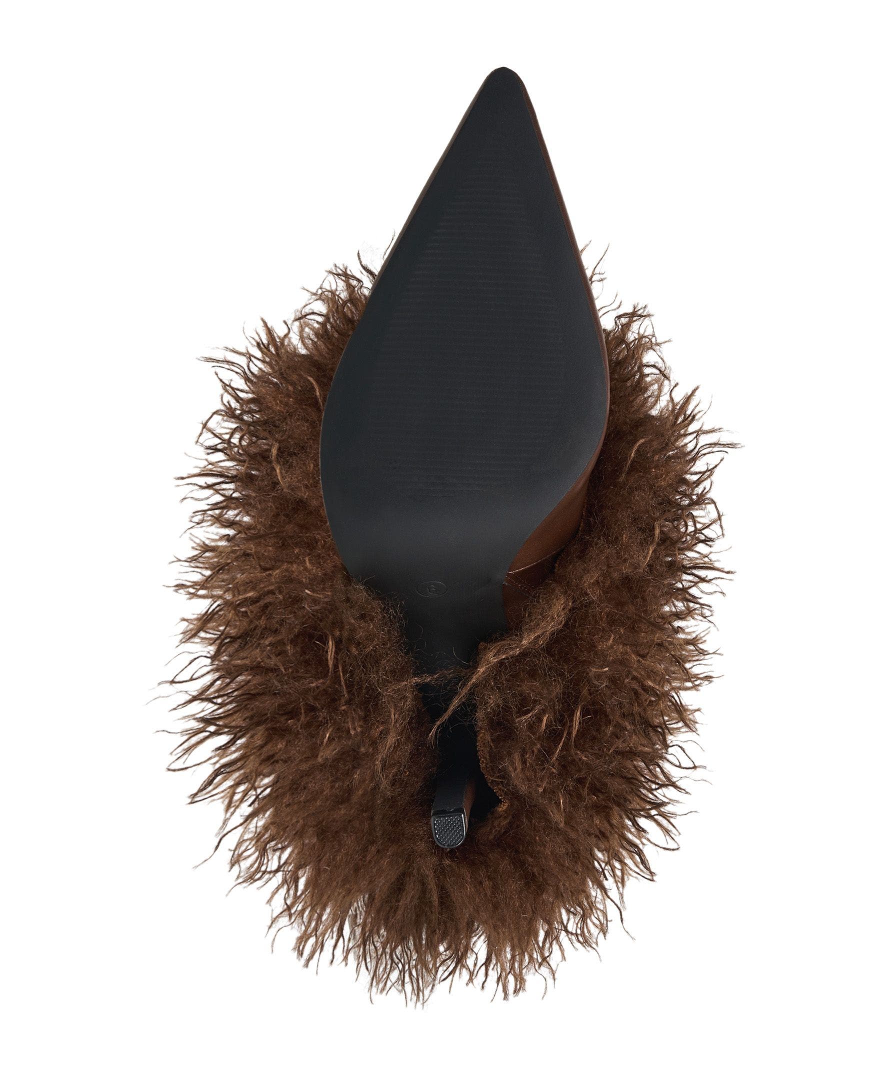 Carter Faux Fur Boot, Alternate, color, Chocolate