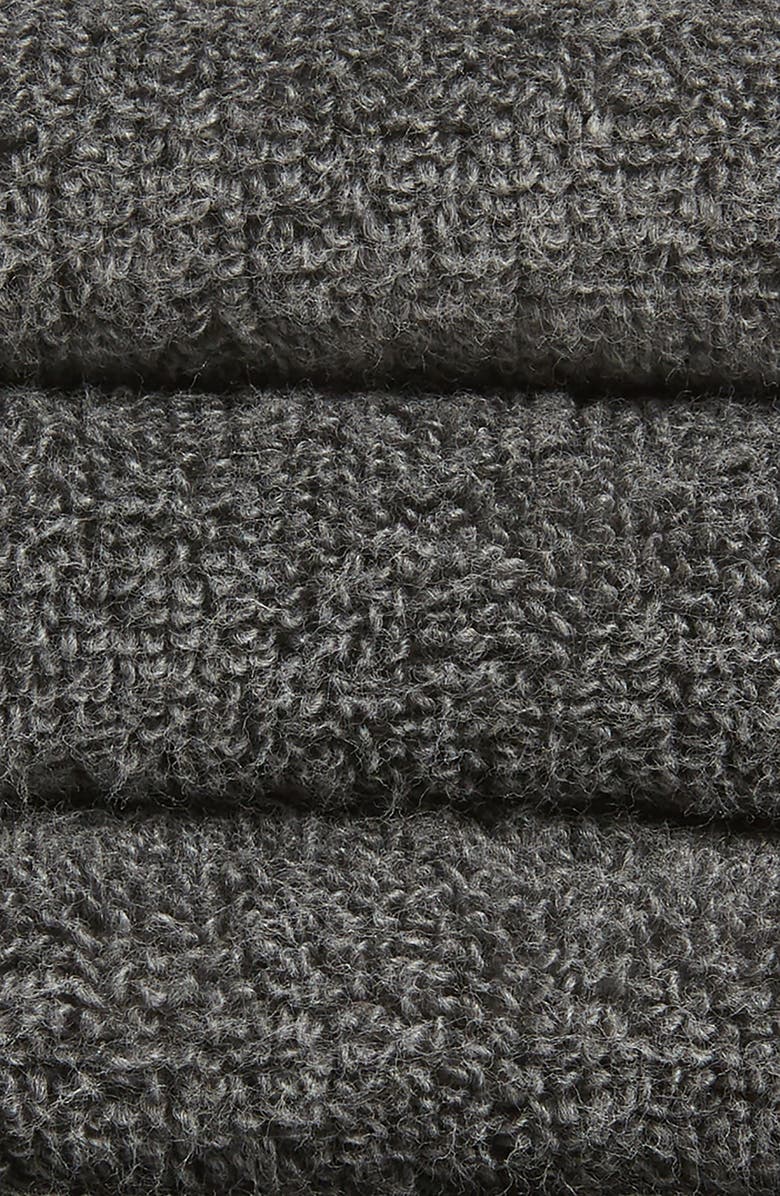 Nordstrom Set of 5 Charcoal Infused Makeup Washcloths, Alternate, color,