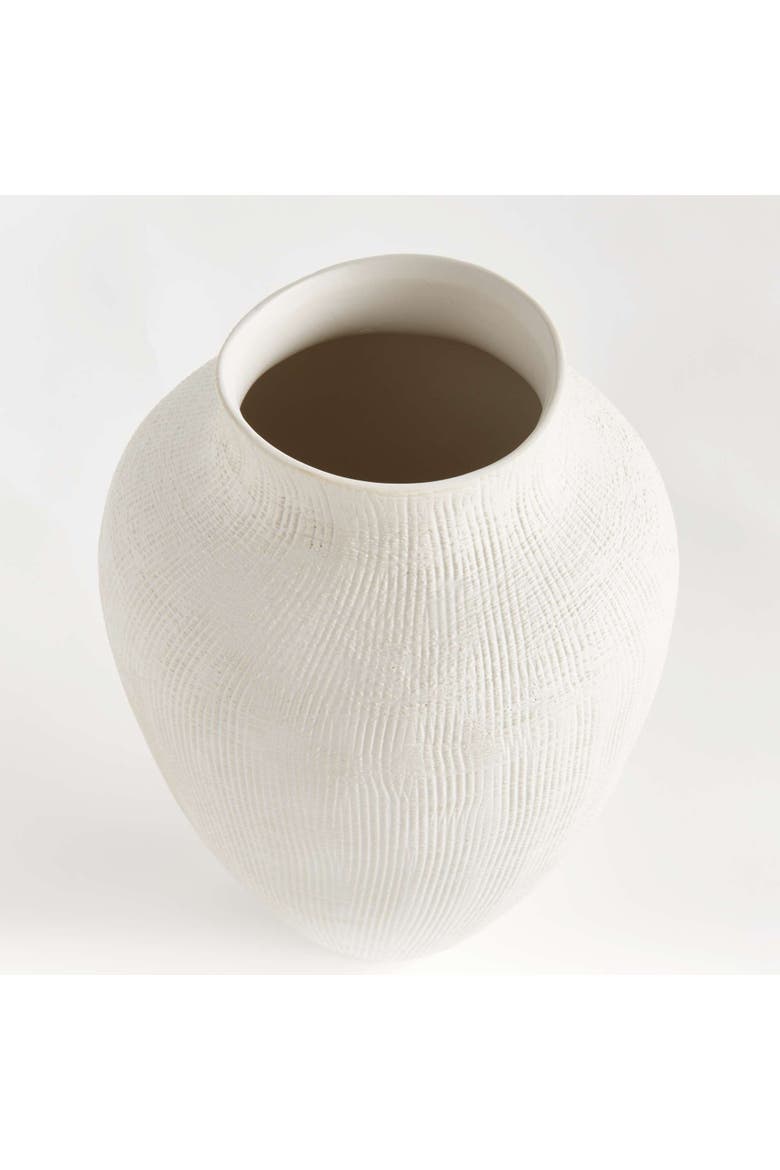 Barclay Butera Ojai Vase, Alternate, color, White