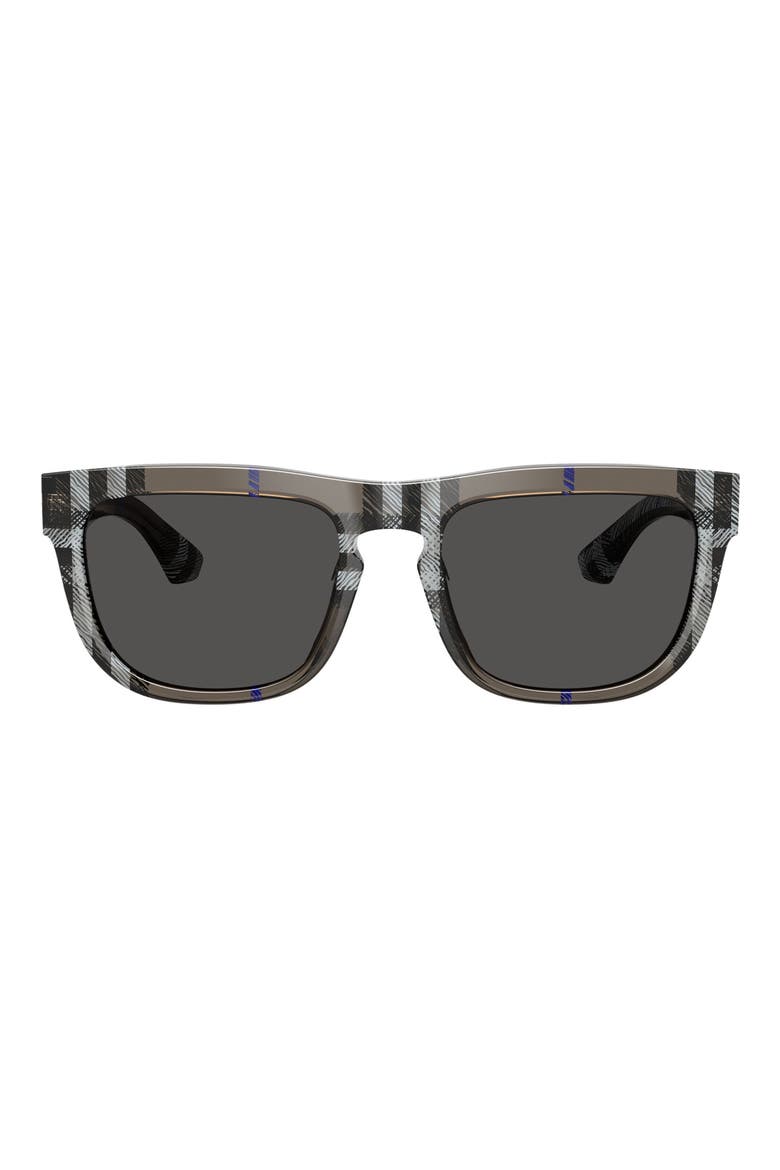 56mm Square Sunglasses, Main, color, GREY