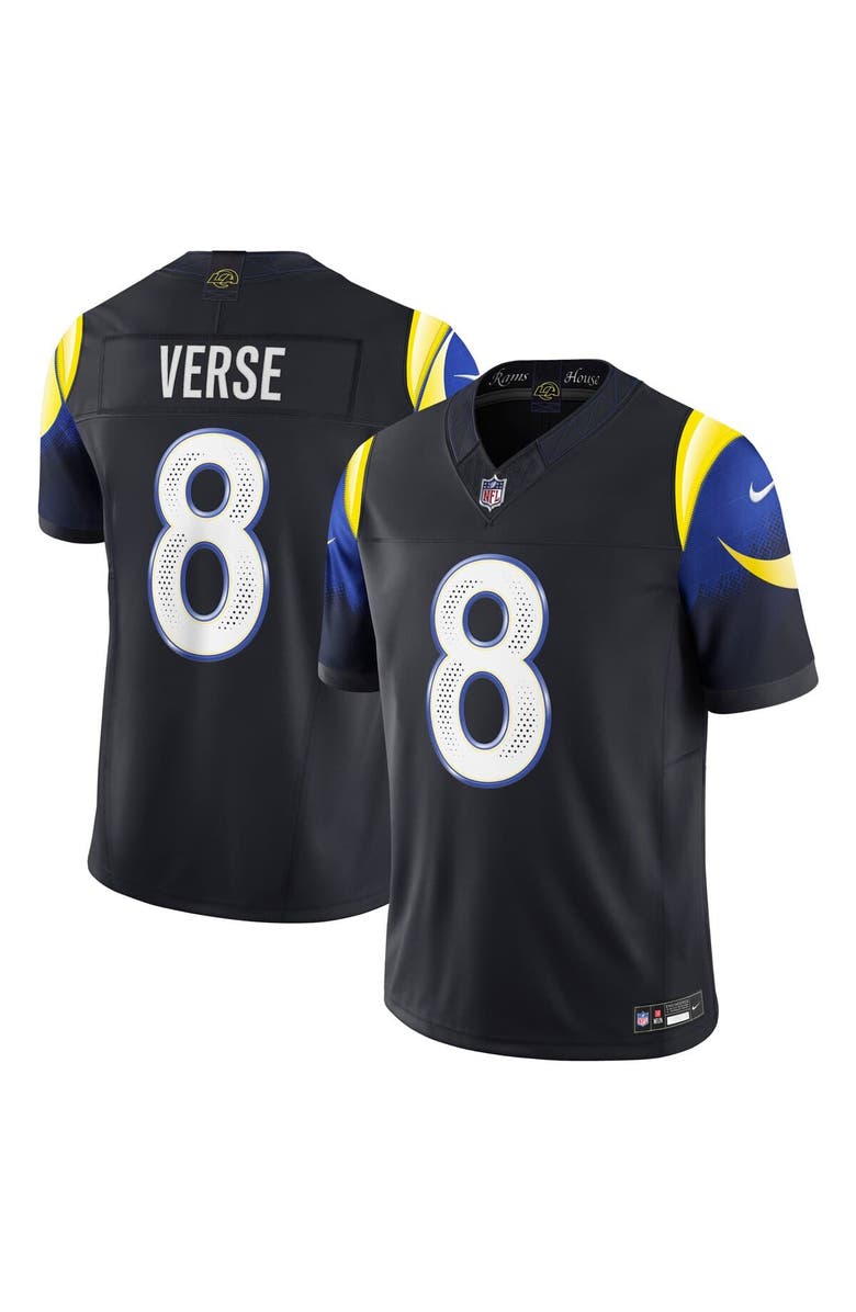 Nike Men's Nike Jared Verse Midnight Blue Los Angeles Rams 2025 Rivalries Collection Limited Jersey, Main, color, Dark Blue