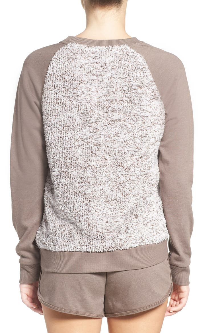 'Cuddle Buddies' Terry Pajamas, Alternate, color, TAUPE