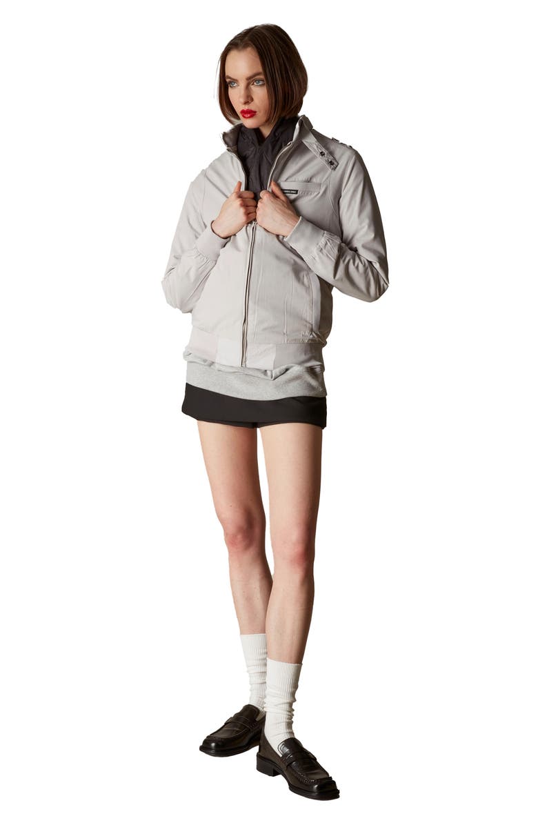 Members Only Quilted Scarf, Alternate, color, Black