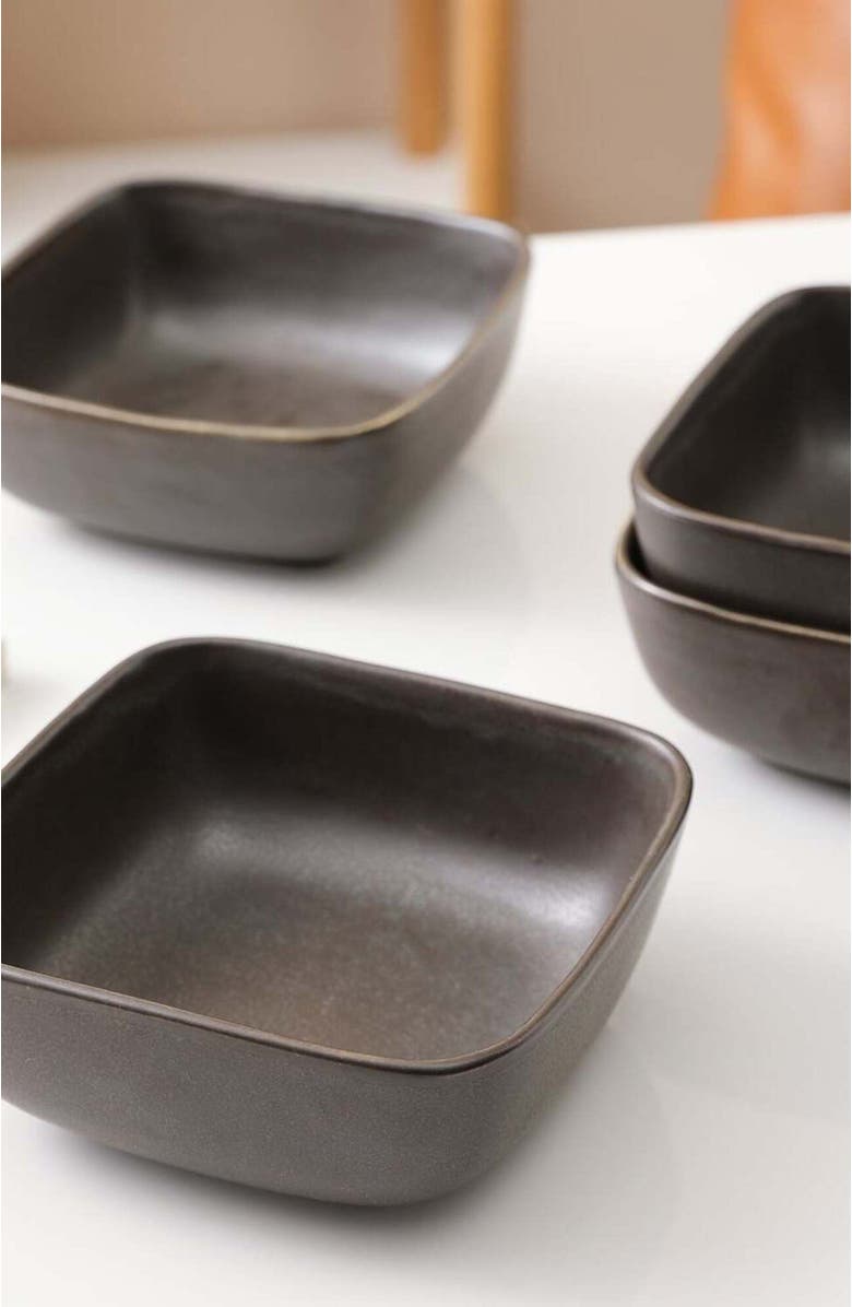 Stone Lain Jonny Stoneware 12-Piece Dinnerware Set, Alternate, color, 