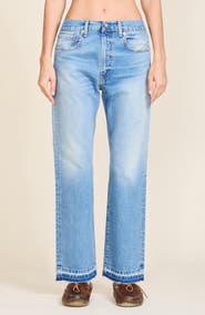 DENIMIST Lucy Released Fray Hem Boyfriend Jeans
