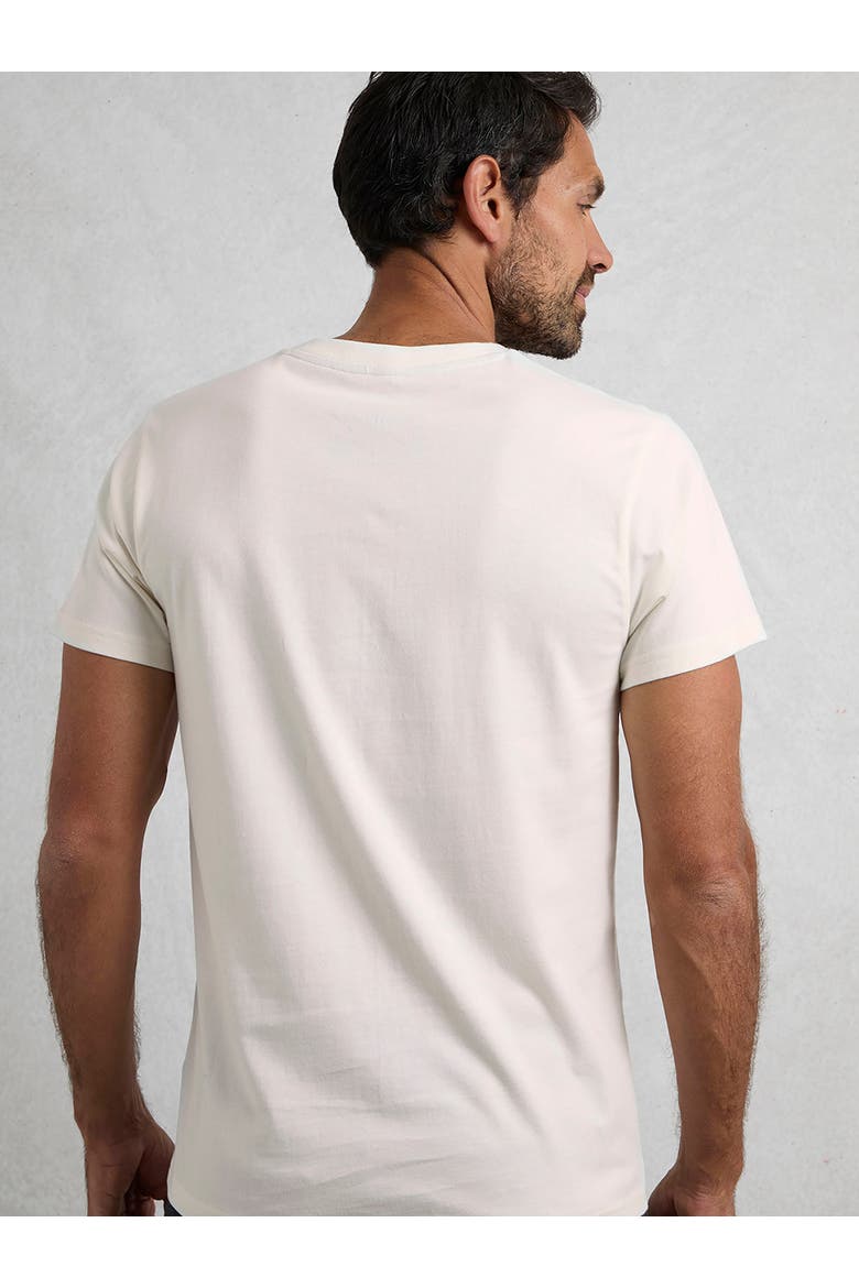 Hudson Front Print Branded T-Shirt, Alternate, color, White