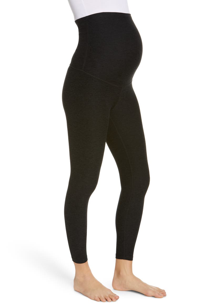 Love the Bump Maternity Capri Leggings, Alternate, color, DARKEST NIGHT