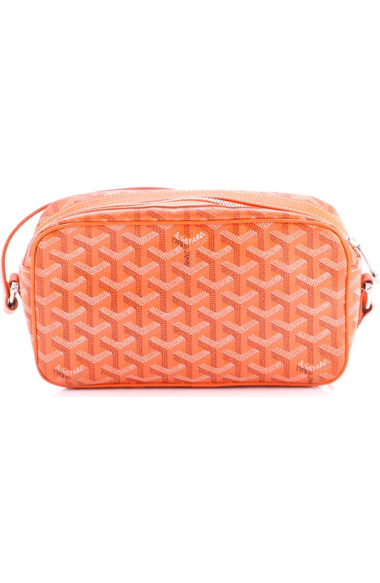 Pre-Owned Goyard Cap Vert Bag Coated Canvas, Alternate, color, Orange