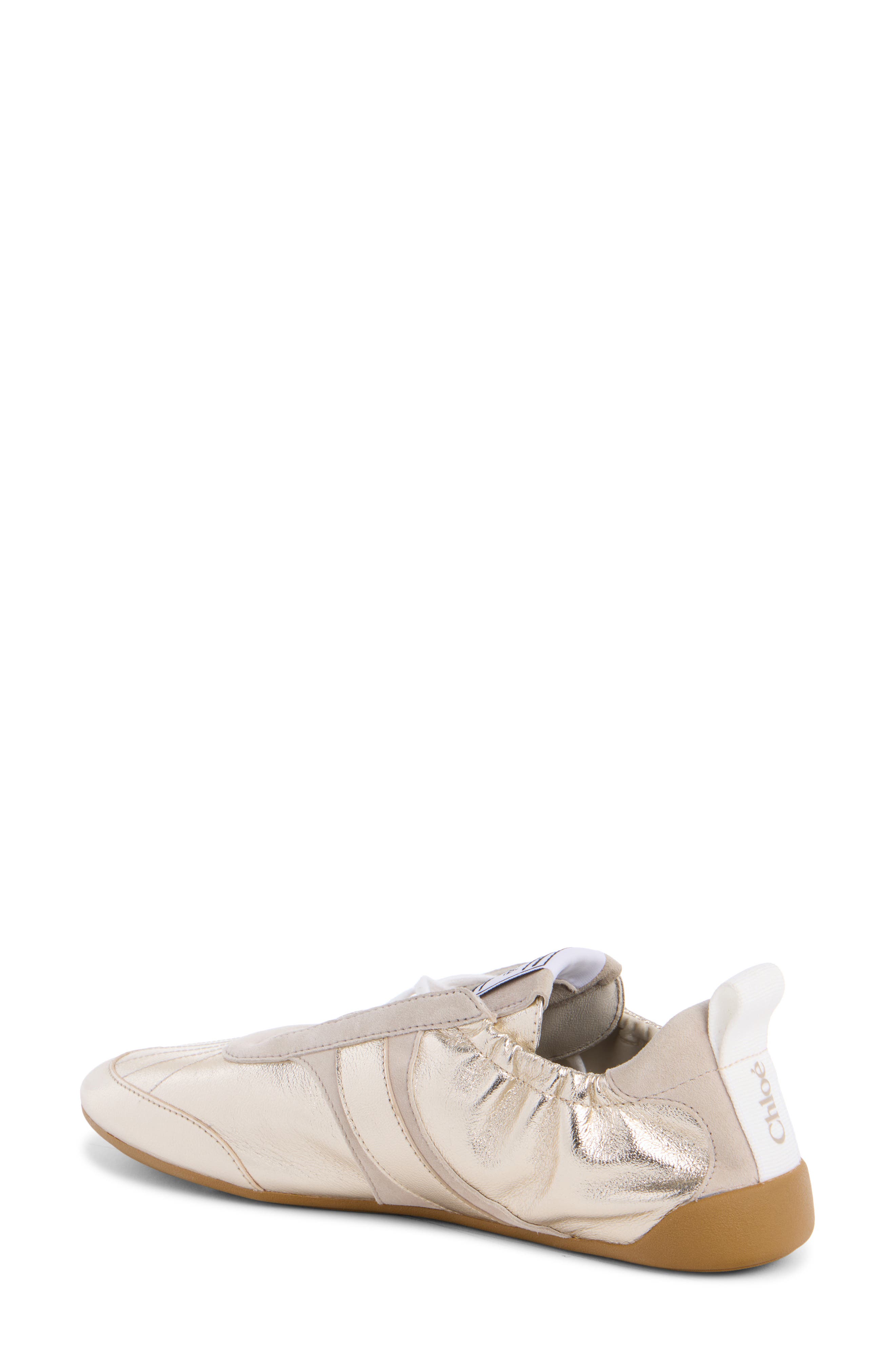 Chloé Kick Sneaker, Alternate, color, Palladium