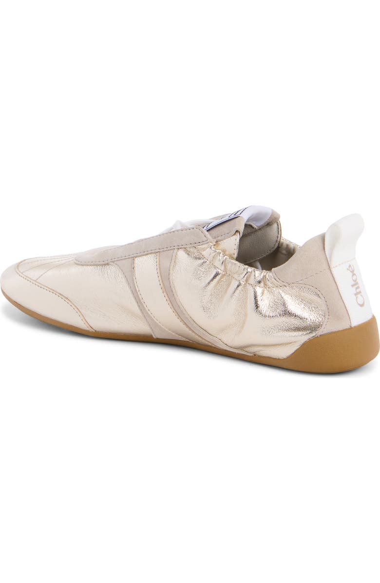 Chloé Kick Sneaker, Alternate, color, Palladium