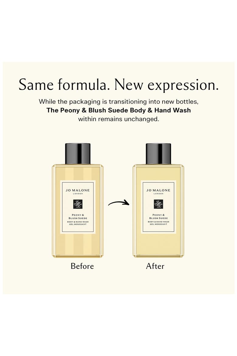 Peony & Blush Suede Body & Hand Wash, Alternate, color, NO COLOR
