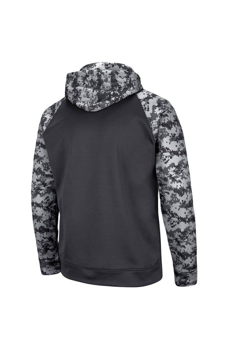 COLOSSEUM Men's Colosseum Charcoal San Jose State Spartans OHT Military Appreciation Digital Camo Pullover Hoodie, Alternate, color, 