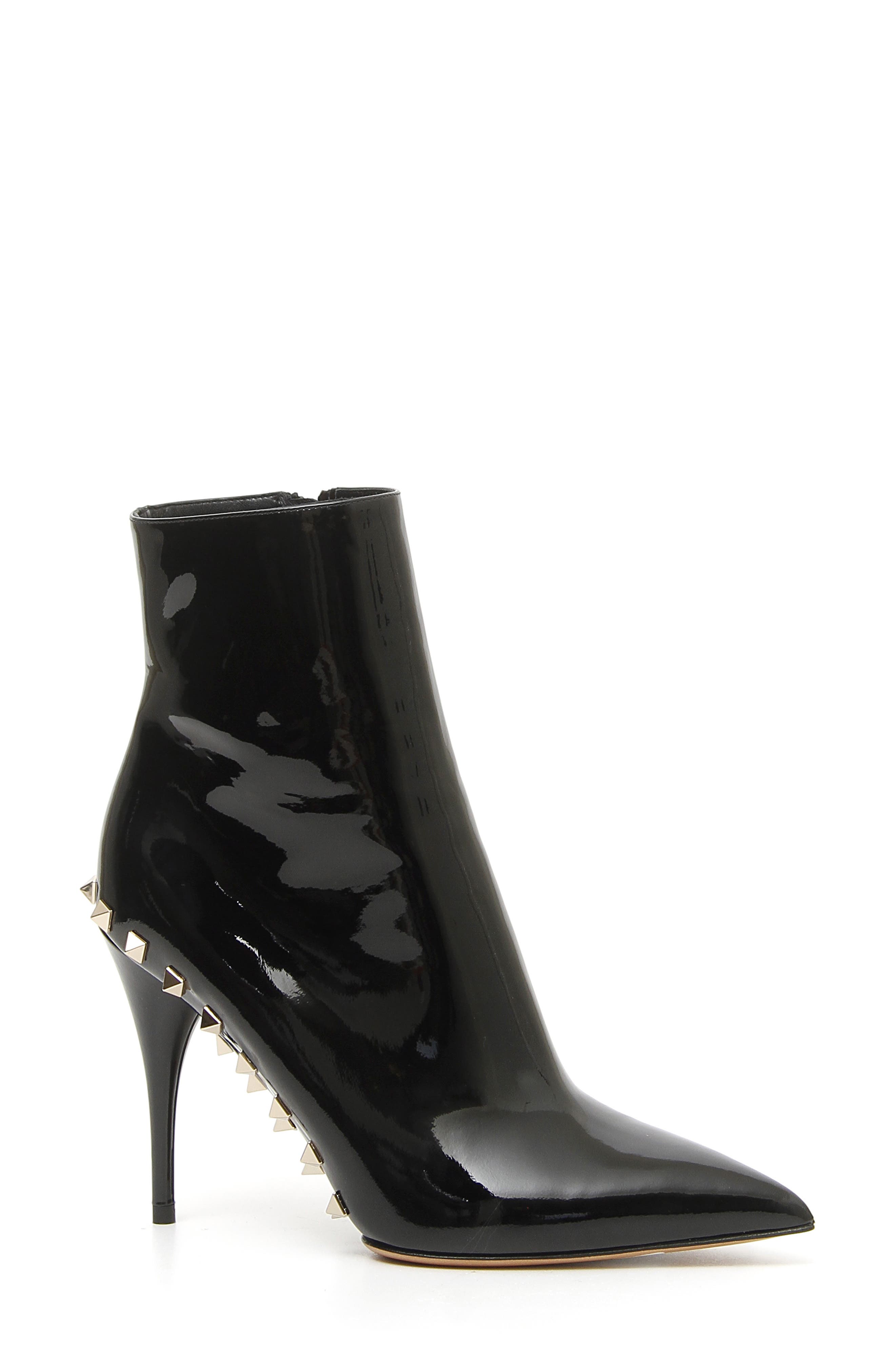 Valentino Garavani Jaw Rockstud Bootie, Main, color, 