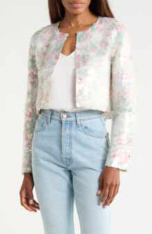 DVF Arlene Sequin Jacket
