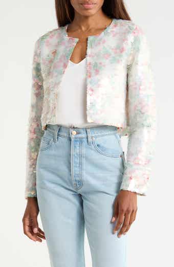 DVF Arlene Sequin Jacket