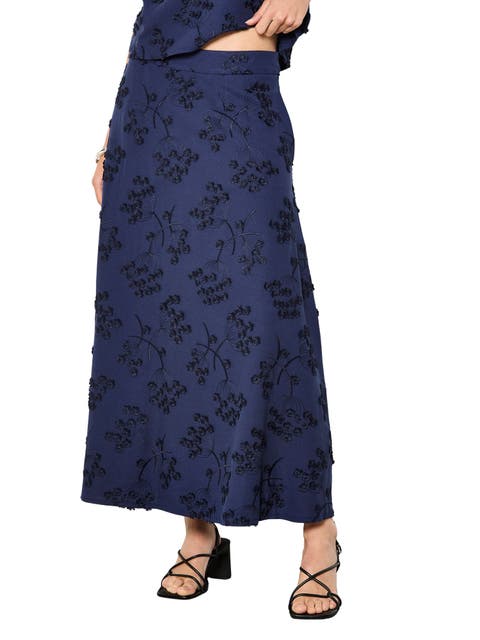 Dandellion Embroidered Skirt