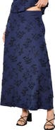 Apricot Dandellion Embroidered Skirt